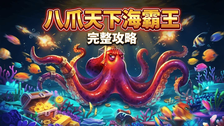 八爪天下海霸王怎麼玩?RSG 捕魚規則、1800X與特殊功能